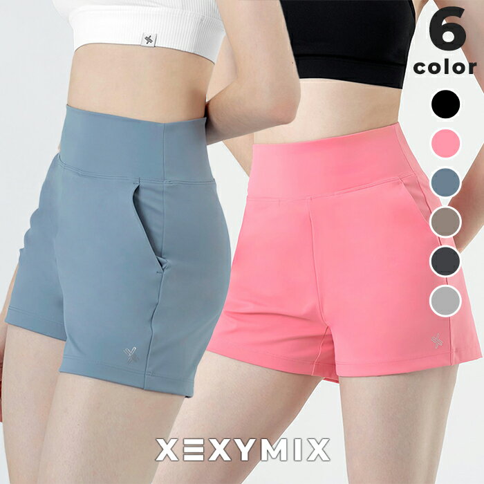 ゼクシィミックス xexymix ショートパンツ ハーフパンツ レディース ポケット付き スポーツウ