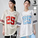 【クーポン利用で10%OFF】ゼクシィミックス xexymix 半袖 ヒップカバー メッシュ Tシャツ ルーズフィット ヨガウェア トップス レディース ピラテ...