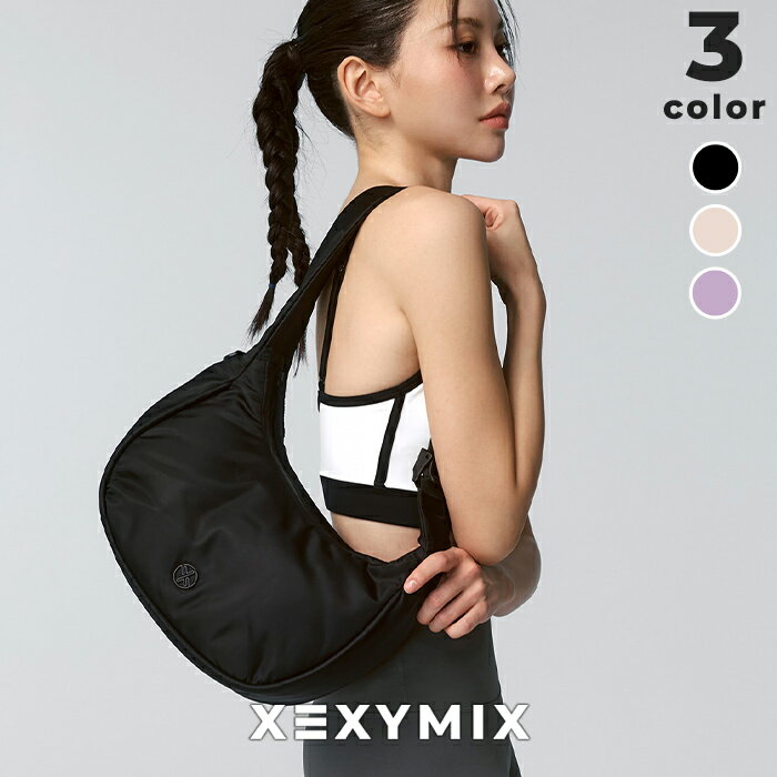Rakuten - ゼクシィミックス xexymix ホーボーバッグ 超軽量 撥水 収納力 トート ショルダー Dカン付き デイリー キーリング 2WAY かばん 鞄 ゼクシーミックス xuk5ab1601