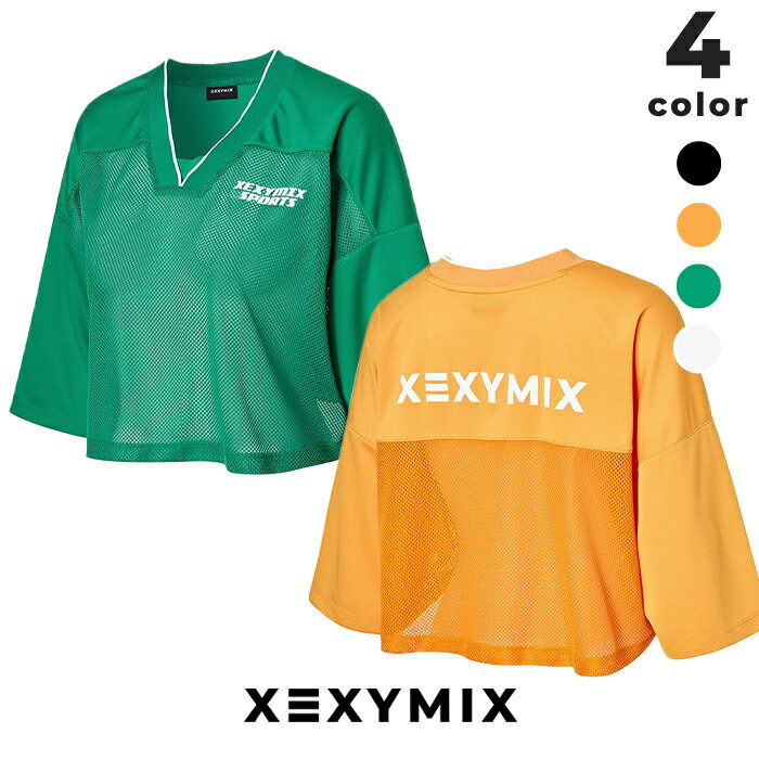 ��OUTLET�ۥ��������ߥå��� xexymix Ⱦµ T����� �襬������ �ȥåץ� �襬�ȥåץ� �ԥ�ƥ��������� ���ݡ��ĥ����� ��ǥ����� �ȥ졼�˥�...