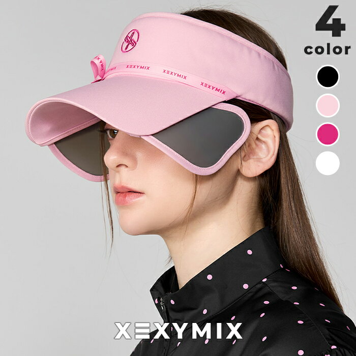 樂天商城 - ゼクシィミックス xexymix ゴルフ スライドバイザー レディース 帽子 ゴルフウェア GOLF リボン かわいい ゴルフキャップ スポーツキャップ 日除け ゴルフ女子 テニス ゼクシーミックス xfl5ac1702