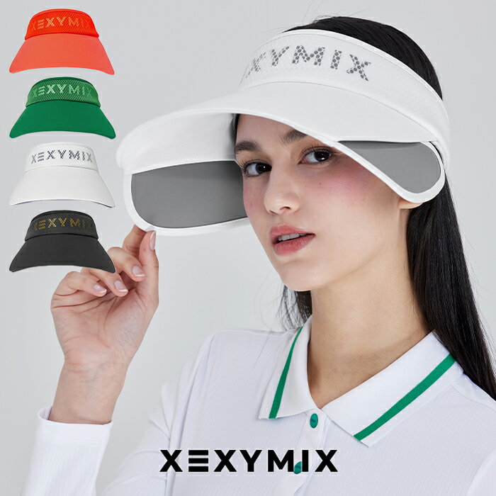 제쿠시믹스 xexymix 골프 웨어 레이디스 골프 웨어 레이디스 GOLF 선바이저 차양 첨부 골프 캡 모자 골퍼 골프 여자 한국 골프 세련된 골프 귀여운 골프 브랜드 섹시 믹스 xgfcp04