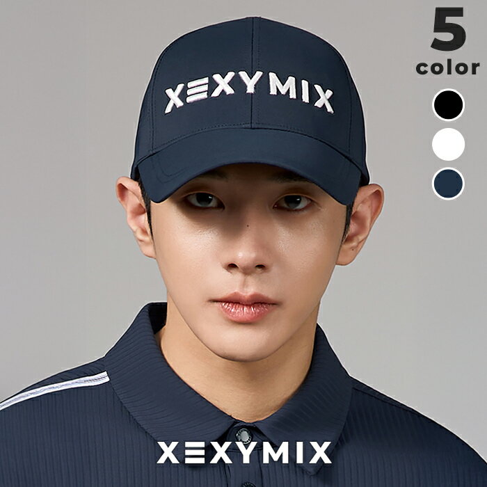 樂天商城 - ゼクシィミックス メンズ xexymix mens ゴルフ キャップ ロゴ入り シンプル 帽子 フィールド 日常 ゴルフウェア ゴルフ スポーツウェア メンズ トレーニングウェア フィットネスウェア ランニングウェア ジムウェア メンズ GOLF ゼクシーミックス xml5ac1702
