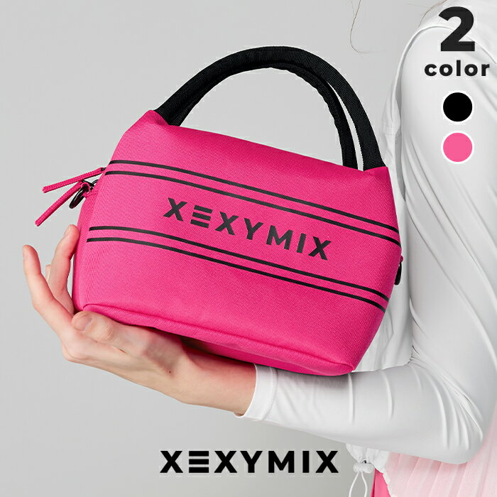 Rakuten - ゼクシィミックス xexymix トートバッグ ショルダーバッグ ロゴ入り ストラップ付き ショルダー クロス かわいい おしゃれ レディース ゴルフバック GOLF ゴルフ 鞄 フェミニン ゴルフ女子 テニス ゼクシーミックス xul2ab1702