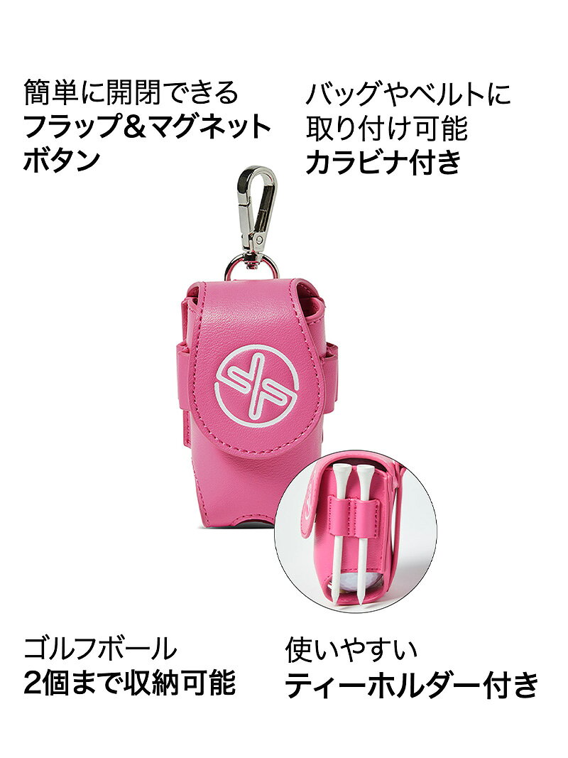 ゼクシィミックス xexymix ゴルフ ボールポーチ フラップ ミニバッグ GOLF ポーチ ...