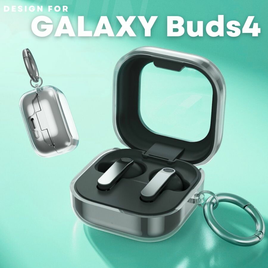 【厳選｜日本企業】Galaxy Buds4 ケース 透明 Galaxy Buds 4 ケース かわいい Galaxy Buds4 カバー クリア 柔らかい Ga...
