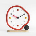 新登場/ 置き時計 おしゃれ アートな時計 アナログ時計 かわいい時計 シンプル 置く時計 ユニーク モダン インテリア時計 個性的 クリスマスプレゼント 誕生...