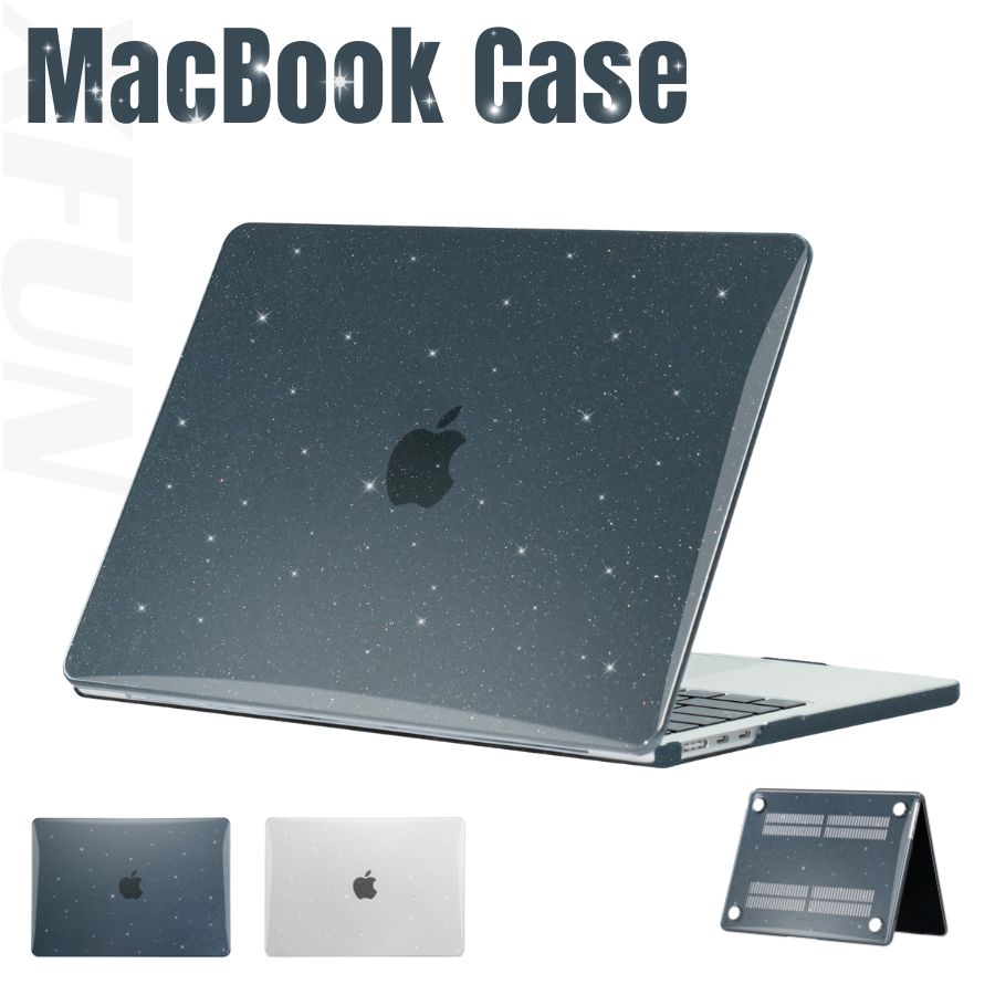 【厳選】MacBook air カバー キラキラ MacBook Pro カバー MacBook Air ケース MacBook Pro ケース バンパー マックブックプロ マックブックエア 保護カバー 軽量 滑り防止 MacBookケース 13 14 15 16 インチ M1 M2 M3 M5