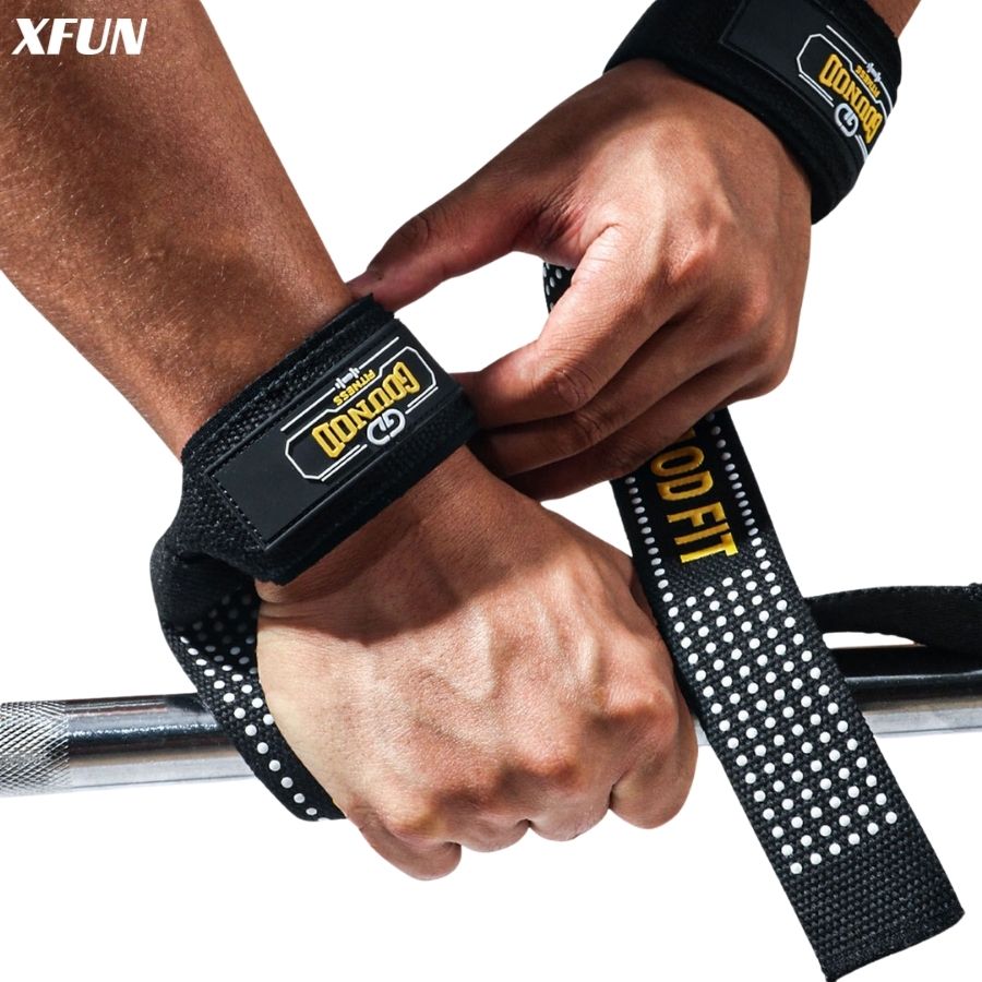 厳選/ リフティングストラップ トレーニング用グリップ 筋力トレーニングストラップ 滑り止め ストラップ 耐久 リストストラップ 手首保護 トレーニングギア ク...