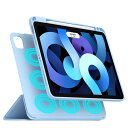 【マグネット脱着式】iPad ケース iPad Air 13 インチ ケース ペン収納 iPad Pro 11 インチ ケース iPad Air 11 インチ ケース iPad Pro 13 インチ ケース Apple Pencil スタンド 横置き 縦置き アイパッド エア iPadケース プロ11 プロ13 M4 M2 iPad mini 7 透明 ケース(2)