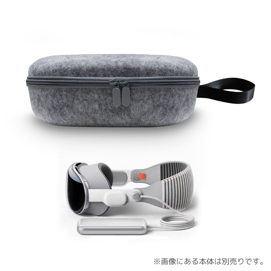 【先着限定特典】Apple Vision Pro ケース ストラップ EVA アップル ビジョンプロ 収納ケース 軽量 耐衝撃 傷防止 防塵 Vision Proケース アームバックル付き Vision Pro 保護ケース Vision Proアクセサリー