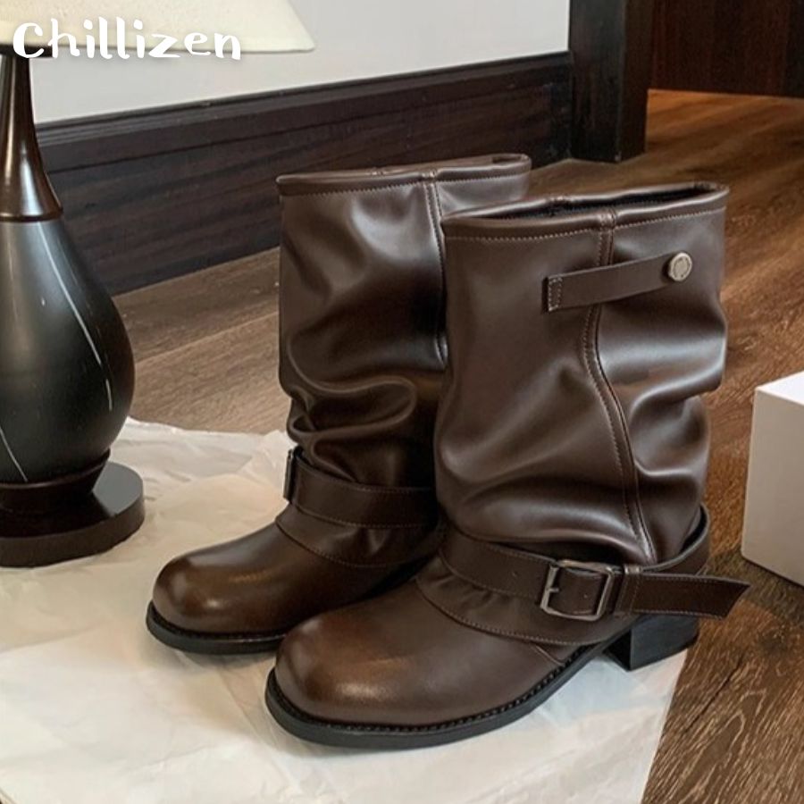 長靴 隠しヒール ロングブーツ 女性 おしゃれ 厚底 カジュアル モード 黒 ブラウン ブーツ レディース シンプル 彼女 誕生日 ブーツ 25.0 25.5 ...