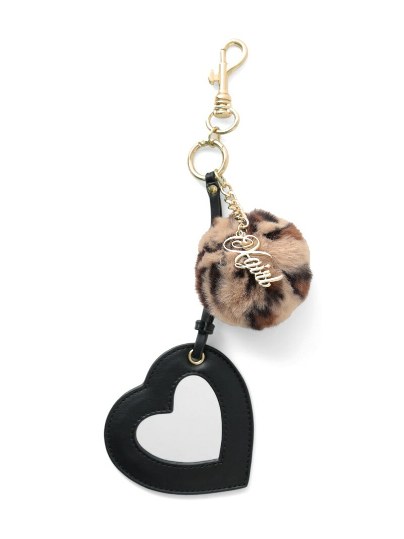X-girl/(W)MIRROR AND LOGO KEY CHARM X-girl å եå󻨲 㡼ࡦ  ...