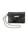 FAUX PATENT LEATHER CARD CASE カードケース X-girl X-girl エックスガール 財布・ポーチ・ケース 名刺入れ・カードケース ブラック グリーン オレンジ【送料無料】[Rakuten Fashion]