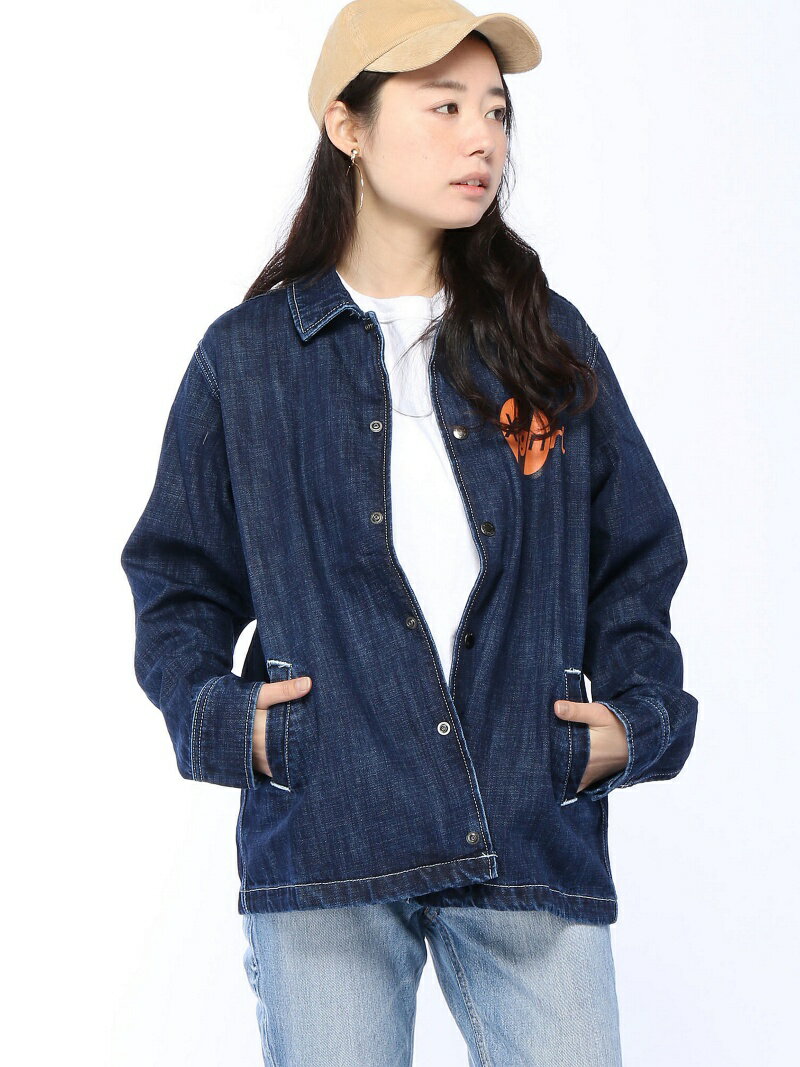 [Rakuten BRAND AVENUE]【SALE／47%OFF】DENIM COACH JACKET X-girl エックスガール コート/ジャケット【RBA_S】【RBA_E】【送料無料】