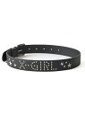 STUDDED LOGO BELT X-girl X-girl エックスガール ファッション雑貨 ベルト ブラック ブラウン【送料無料】[Rakuten Fas...