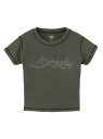 【SALE/40%OFF】ORNAMENT LINE LOGO S/S BABY TEE X-girl X-girl エックスガール トップス カットソー・Tシ...
