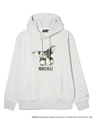 エックスガール X-girl × GREMLINS SWEAT HOODIE パーカー X-girl X-girl エックスガール トップス パーカー・フーディー グレー ブラック【送料無料】[Rakuten Fashion]