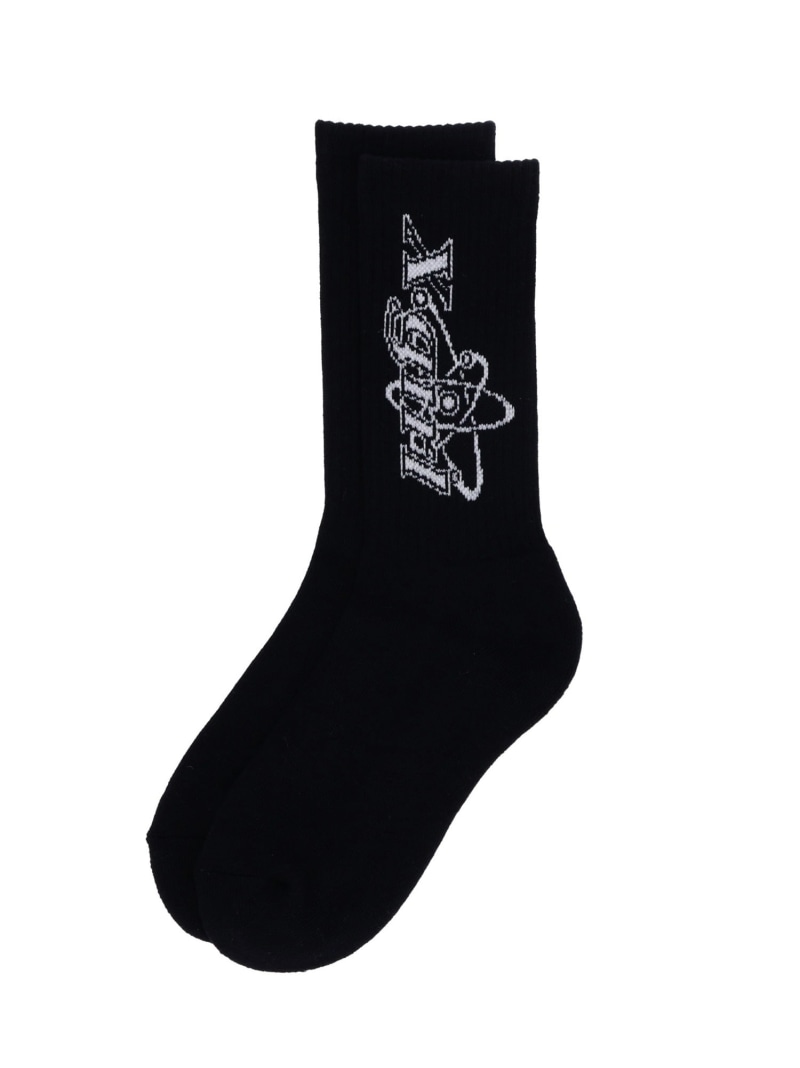 CHEMICAL SYMBOL LOGO RIB SOCKS C X-girl X-girl GbNXK[ CEbOEFA C ubN uE zCg[Rakuten Fashion]