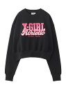 【SALE/30%OFF】FAUX FUR LOGO COMPACT SWEAT TOP X-girl エックスガール トップス スウェット・トレーナー ホワイ...