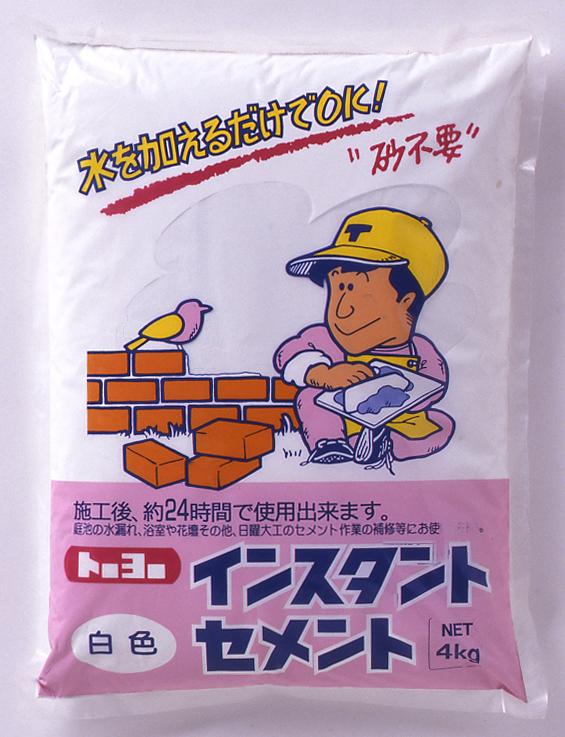 インスタントセメント4kg　白色のサムネイル
