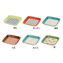 EDO DECO 小洒落器 角皿 サイズ 120×120mm 材質 陶器 送料 Aパターン 備考 レンジOK食洗器OK食器乾燥機OK 　インテリア雑貨 キッチン用品・調理器具 キッチングッズ　