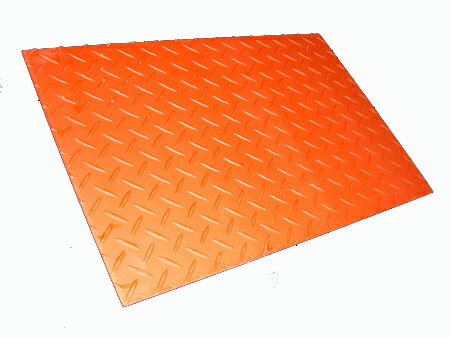 溝の蓋 側溝 フタ グレーチング。 溝蓋（溝ふた）サビにくい万能板側溝 フタ 縞鋼板　赤サビ仕様40cm×6..