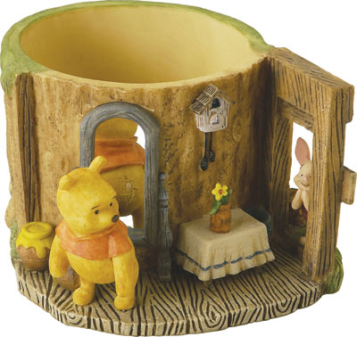 プーさんとピグレットのディズニーキャラクタープランター