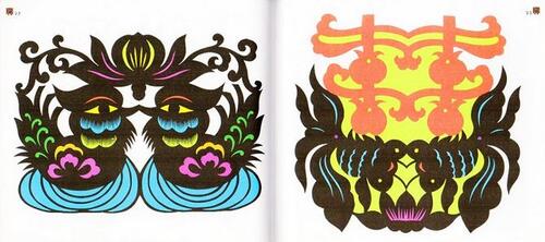 喜上眉梢　鳥の切り絵　中国新民俗切り絵　吉祥語シリーズ　中国語書籍/喜上眉梢　...