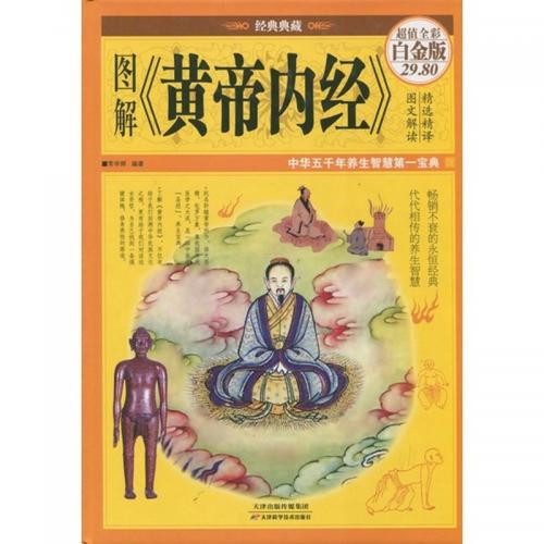 図解黄帝内経　中医漢方　中国語版書籍