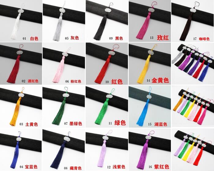 蓮花中国結飾り　フリンジ　タッセル　車飾り　チャーム　アクセサリー　房飾り/&#...