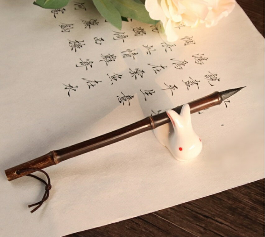 樂天商城 - 穆青　南宮文房狼毫小楷筆　雁小二練習用　唐筆
