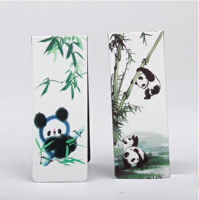 磁器しおり 2組セット 中国伝統美術