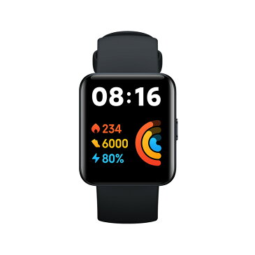 Xiaomi シャオミ Redmi Watch 2 Lite スマートウォッチ 1.55インチ 血中酸素 心拍数 睡眠検測 健康管理 アラーム ストレスモニタリング 10日間駆動 5ATM防水 高精度GPSチップ 着信通知 座りすぎ通知 iphone android 腕時計