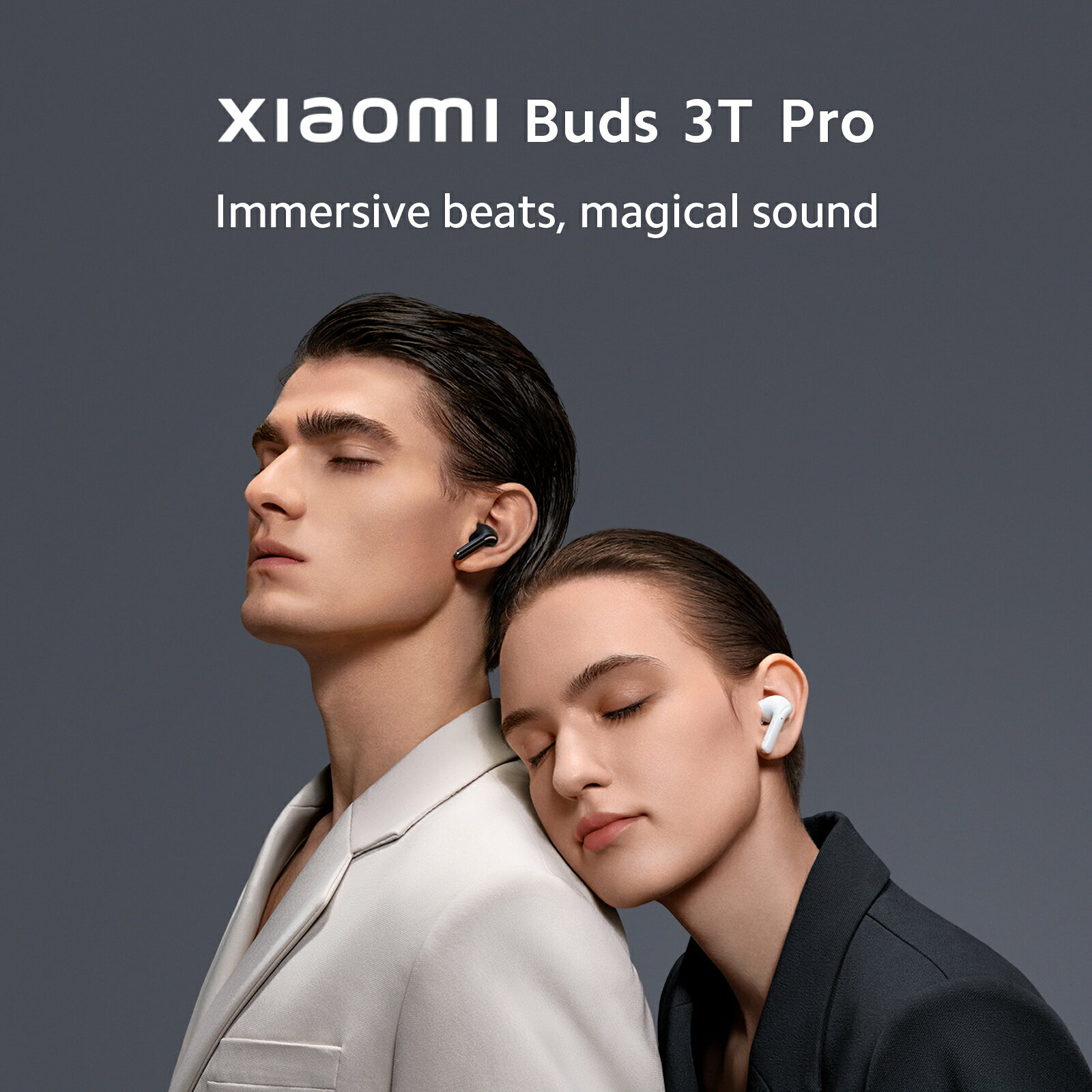 Xiaomi Buds 3T Pro イヤホン 最大40dBのアクティブノイズキャンセリング HRTF プロフェッショナルチューニング 人間工学に基づいたデザイン ノイズキャンセリング LHDC4.0コーディック IP55 防水防塵 ワイヤレスイヤホン xiaomiofficial-10000059 Xiaomi公式 楽天市場店 サンプル画像2