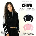 【60 OFF セール】 チア トップス 【CHEER】 チアー ベロア ハイネック ショート丈トップス【キッズ ダンス 衣装 ヒップホップ キッズ ハイネック ベロア ロングスリーブ モノトーン レディース ジュニア キッズ ダンス チア ジムウェア 韓国 k-pop 子供服】