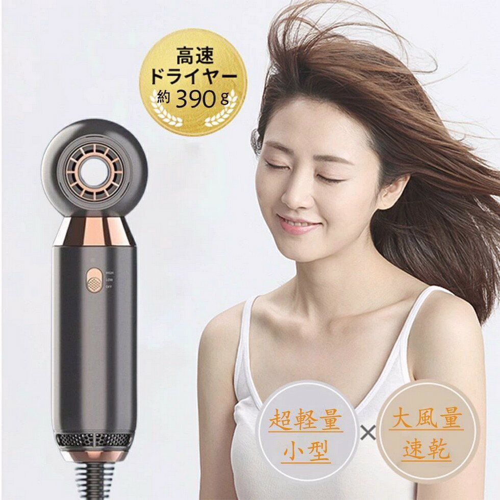 ドライヤー 日本製モーター 速乾 ヘアドライヤー モータ 2億マイナスイオン 美髮 大風量 超軽量 温度調整 髪質改善 ドライヤー ギフト 高級 人気 おしゃれ