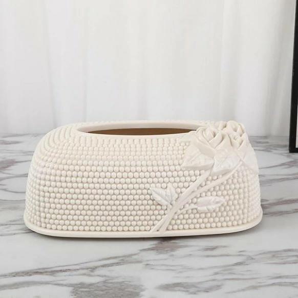 ホテルのレストランの装飾のためのティッシュペーパーボックスカバー取り外し可能なペーパーディスペン..