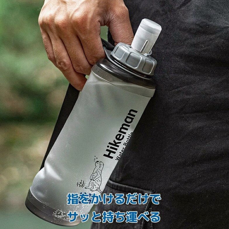 ソフトボトル ウォーターパック 500ML 容量 ソフトフラスク スポーツボトル 水分補給 ソフト 水筒 ボトル おしゃれ 子供 アウトドア キッズ 広口 洗いやすい スポーツ飲料 大人 コンパクト ギフト 軽量 冷たい ソフト