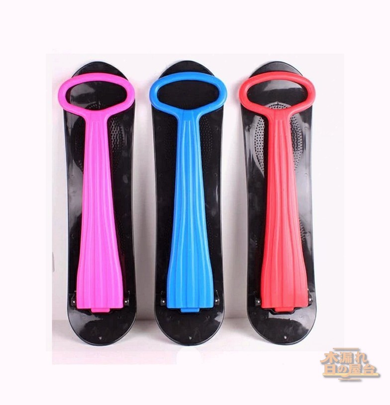 ハンドル付き 子供 スノーキックボード 折りたたみ 雪遊び キッズ 雪上キックボード 1人乗り 初心者 ス..