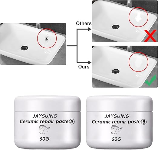 2個セット タイル修理剤 セラミック修理ペースト タイル補修剤 セラミックスペースト 便器大理石ピット..