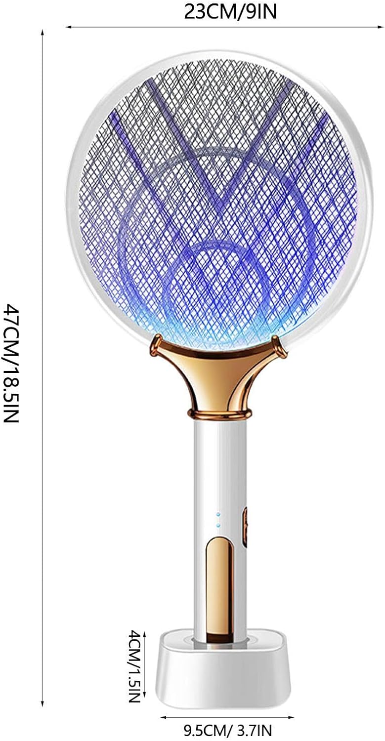 電動ハエたたき 使いやすい 電動ハエトラップ ハエザッパー 3000V ザッパー ハエたたき 長持ち 電動ハエキャッチャー LEDライト付き マルチパック ハエザッパー ラケット 屋内および屋外で使用可能