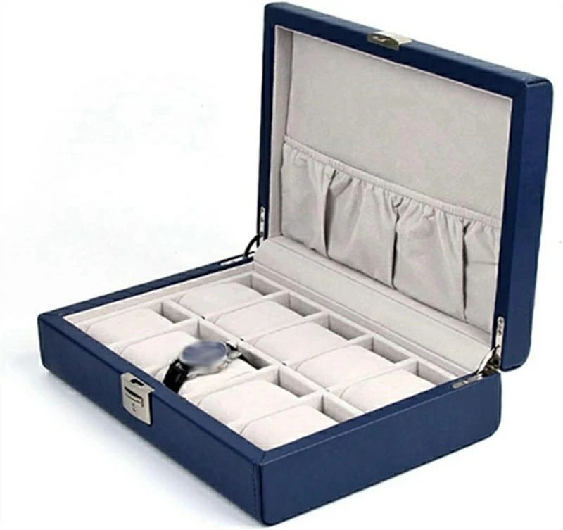 腕時計収納ケース 腕時計ケース コレクションケース PU製 レザー 高級 腕時計収納ボックス ウォッチケ..