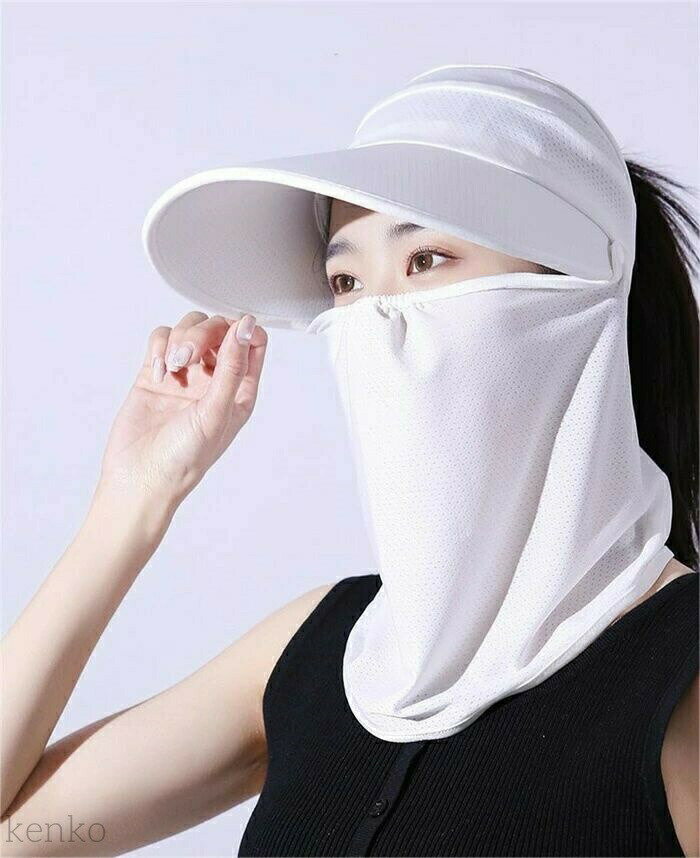 【送料無料】キャップ 広つば 帽子 レディースバッグ カバン UVカット サンバイザー ネックガード 紫外..