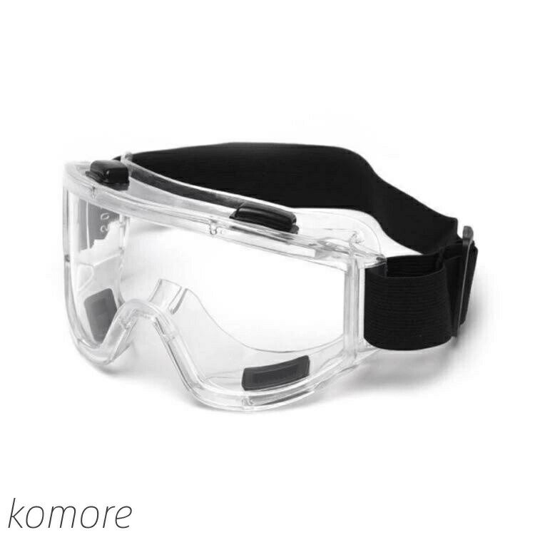 【送料無料】保護メガネ マスク併用可 花粉対策 保護ゴーグル 密閉型保護ゴーグル レンズ 曇らない 曇..