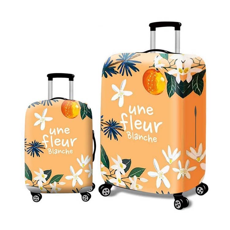 視認性抜群 おしゃれ スーツケースカバー かわいい 防水 便利 旅行 伸縮 盗難防止 スーツケースカバー ..