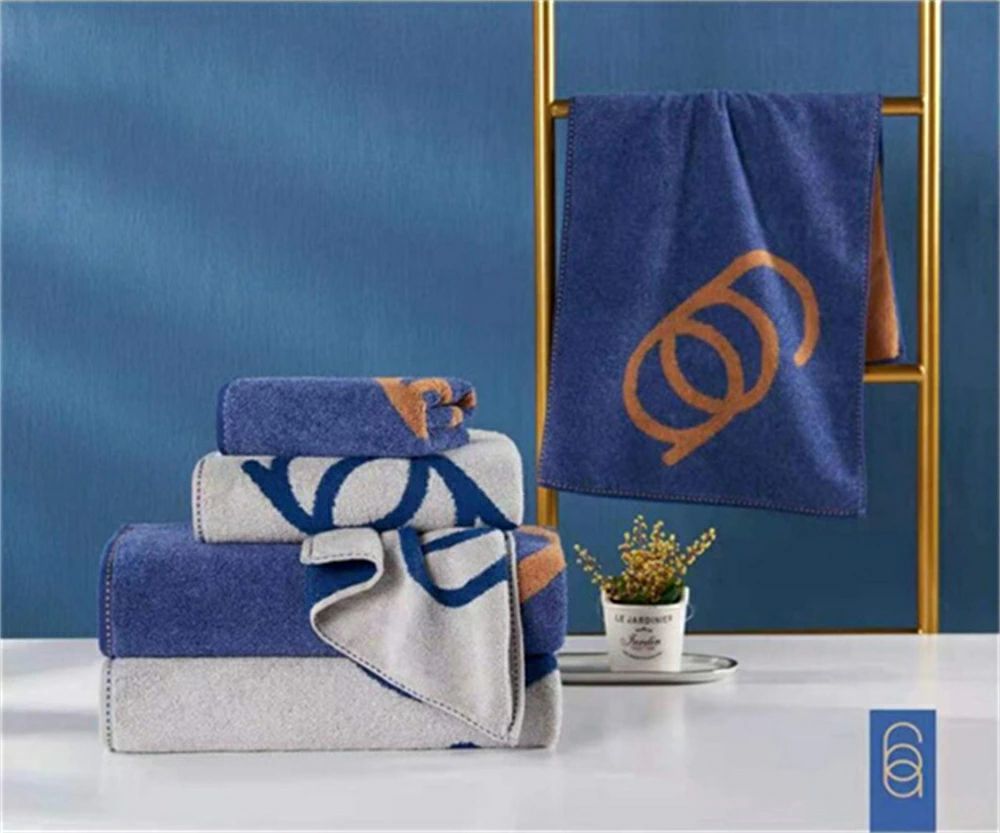 厚手 2色 グレー ネイビー34cm×74cm 大判 厚手 スポーツタオル マイクロファイバータオル ふわふわ 大..