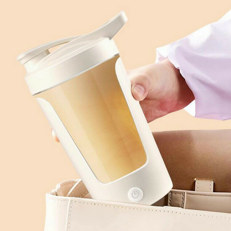 電動攪拌カップ 電動ミキシングカップ 450ml USB充電式 蓋付き 取っ手付き 持ち運び こぼれない コーヒーカップ 自動かき混ぜ ミキシングカップ マグカップ 自動撹拌カップ 自己攪拌マグ 粉乳コーヒー 撹拌 飲料 直飲み 軽量 水洗いOK 家庭 仕事 携帯便利 ギフト 送料無料