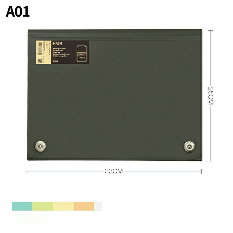 ドキュメントスタンド A4 ドキュメントファイル 13ポケット アコーディオンファイル 書類収納ケース 区..