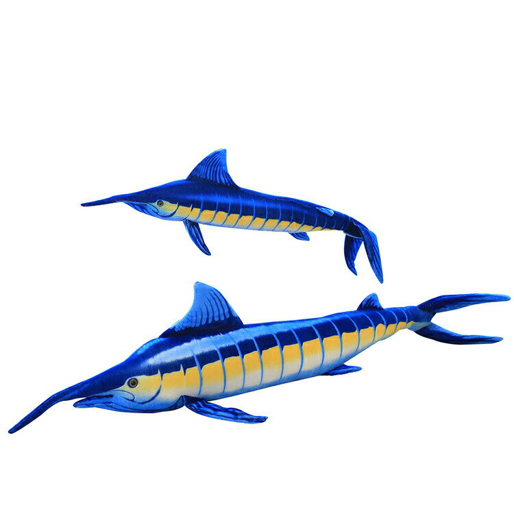 クロカジキ ぬいぐるみ リアル 海洋生物 カジキマグロ 魚 水族館 手触りふわふわ 動物 抱き枕 プレゼン..